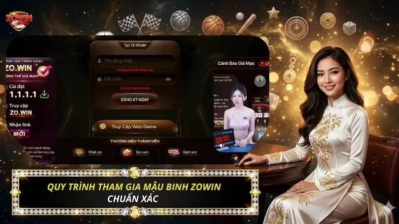 Quy trình khởi tạo bàn đấu Mậu Binh Zowin chuẩn xác